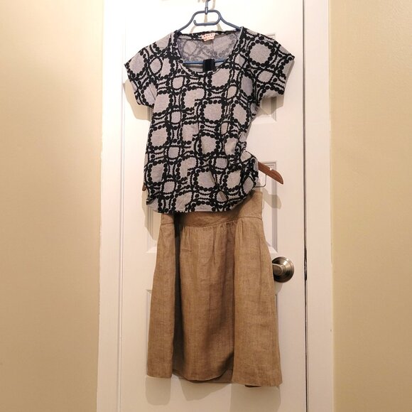 Agnes B. Women's Linen Skirt - Picture 9 of 12